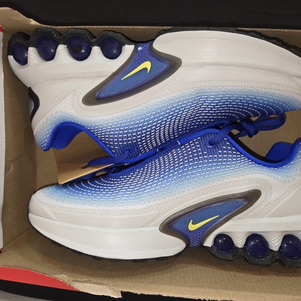 Nike Blue and White Gradient Sneakers‎